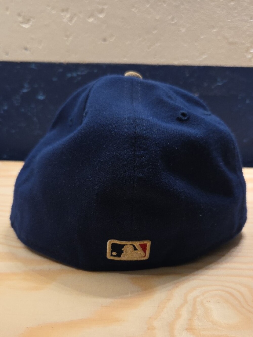 New Era Los Angeles Dodgers Blue Fitted Baseball Hat (7 1/2) - Picture 2 of 6